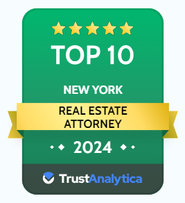 top 10 - new york - real estate attorney - 24 - badge - sishodia